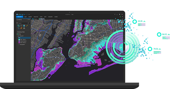 Environmental gis mapping technology